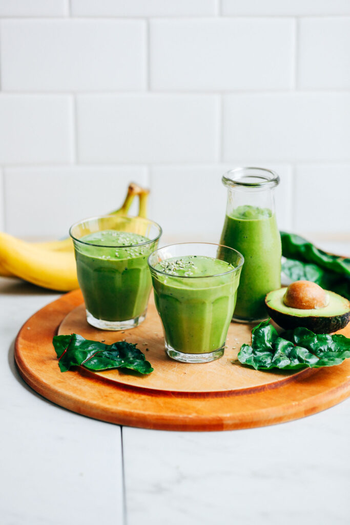 Avocado-Spinach Creamy Slim Shake