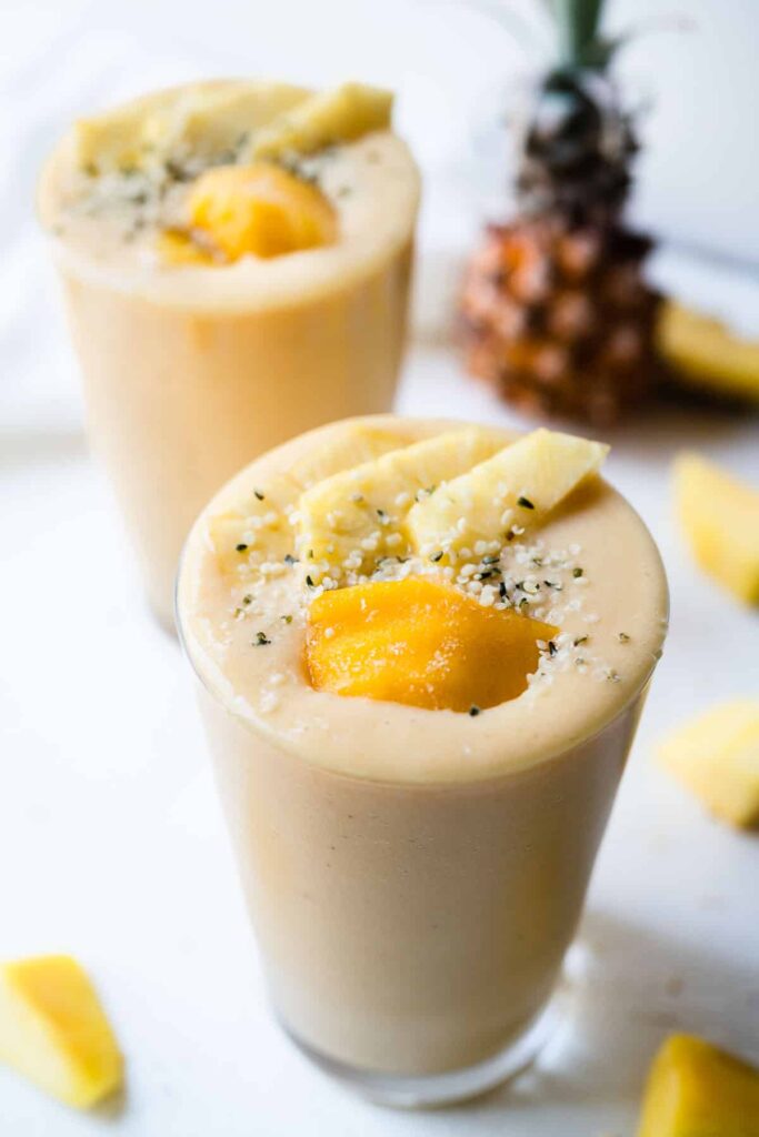 Mango-Pineapple Lean Tropical Shake