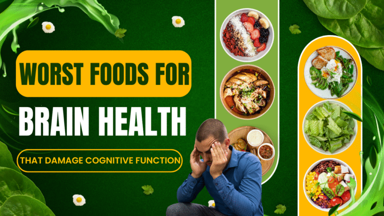 Worst Foods for Brain Health
