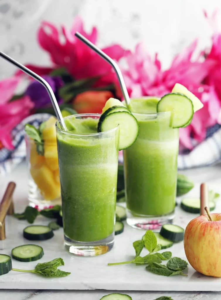 Cucumber Mint Detox Smoothie