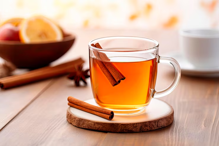 Pink Salt + Cinnamon + Warm Water