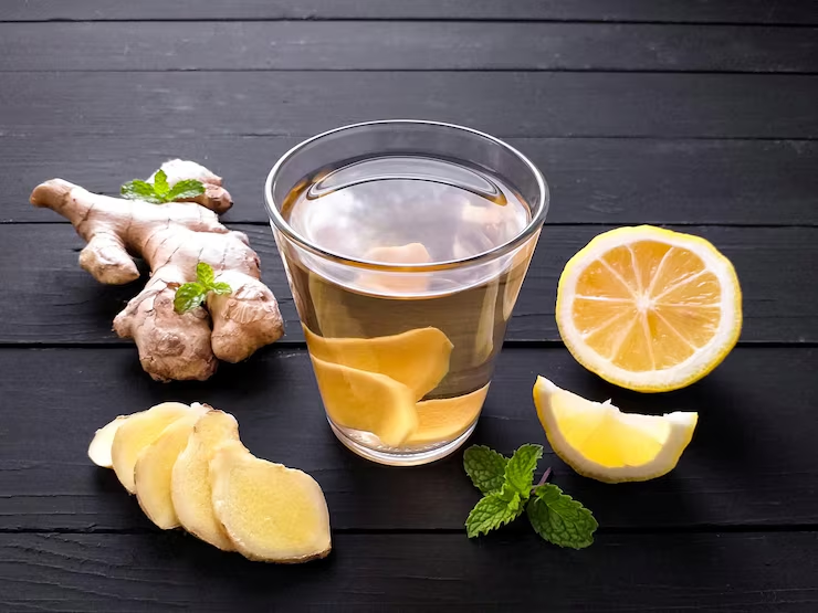 Ginger + Pink Salt Fat Cutter Drink