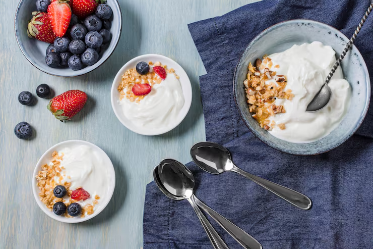 Greek Yogurt with Berries
