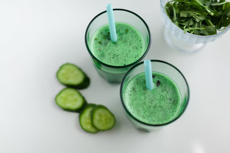 Smoothies with Protein and Greens