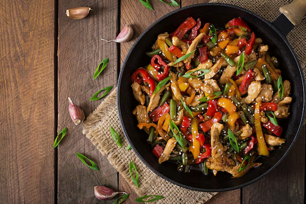 Turkey & Vegetable Protein-Packed Stir-Fry