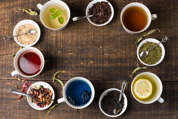 Coffee and Green Tea