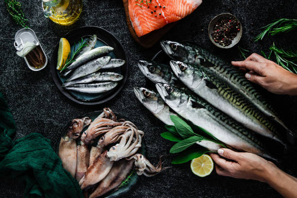 Salmon, Mackerel, and Sardines