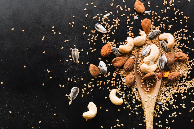 Nuts and Seeds – Almonds, Walnuts, and Flaxseeds