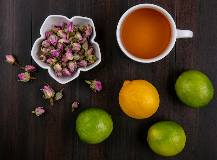 Lemon Balm Herbal Soup