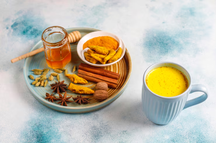 Lemon Balm & Turmeric Golden Tea