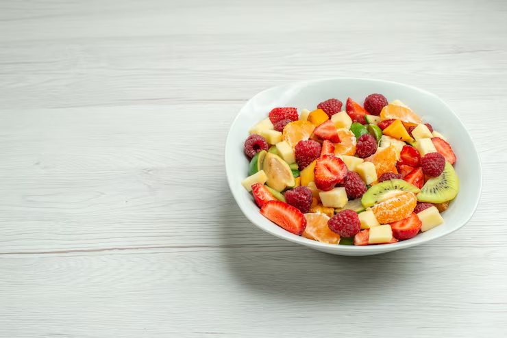 Peach and Berry Salad