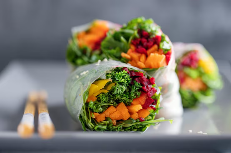 Healthy Egg White Protein Wrap