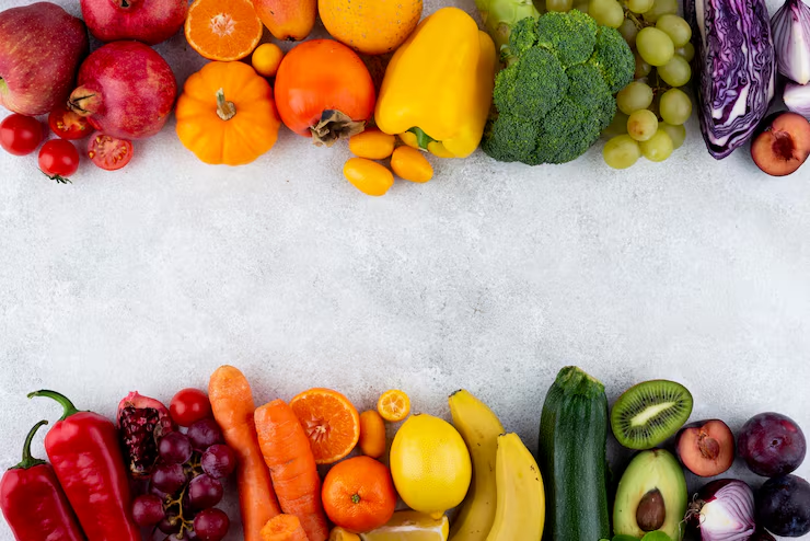 Crunchy Fruits and Vegetables