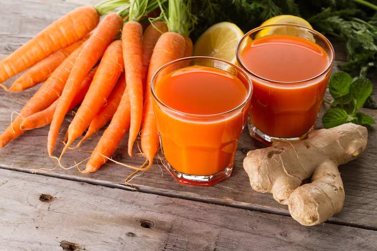 Carrot and Ginger Weight Loss Shake