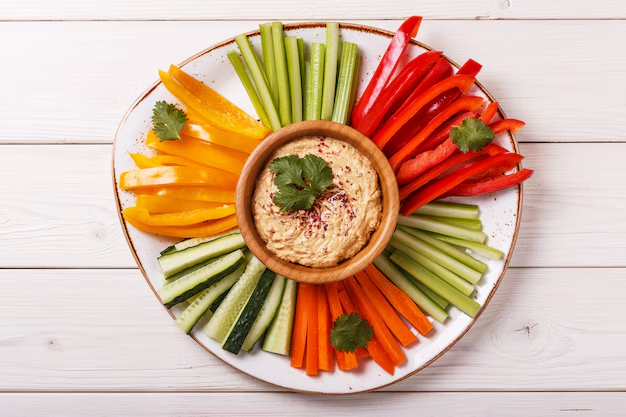 Hummus with Veggie Sticks