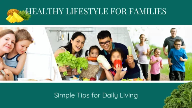 healthy lifestyle for families