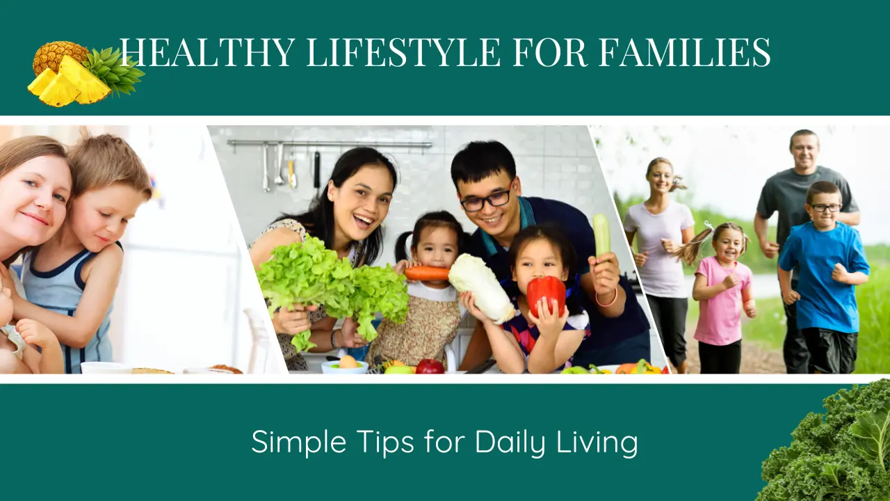 healthy lifestyle for families