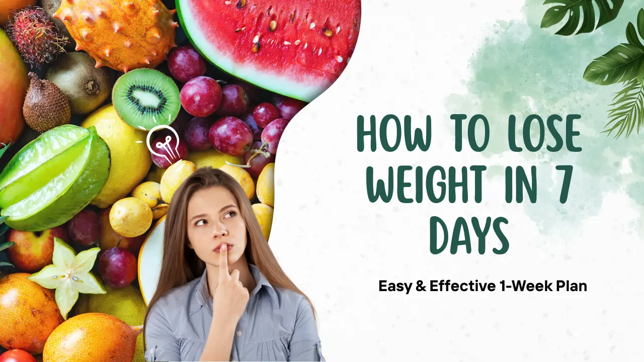 lose weight in 7 days