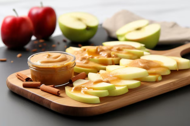 Apple and Almond Butter Snack