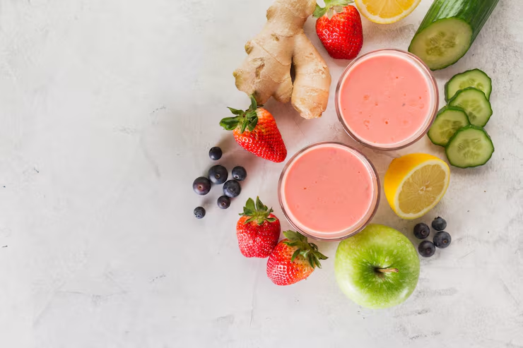 Strawberry Oat Herbalife Shake
