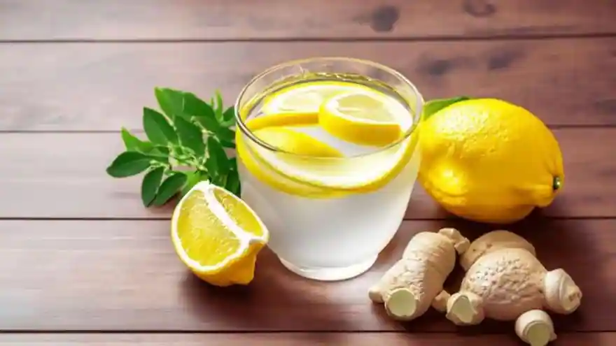 Ginger–Lemon Fat Burner Drink