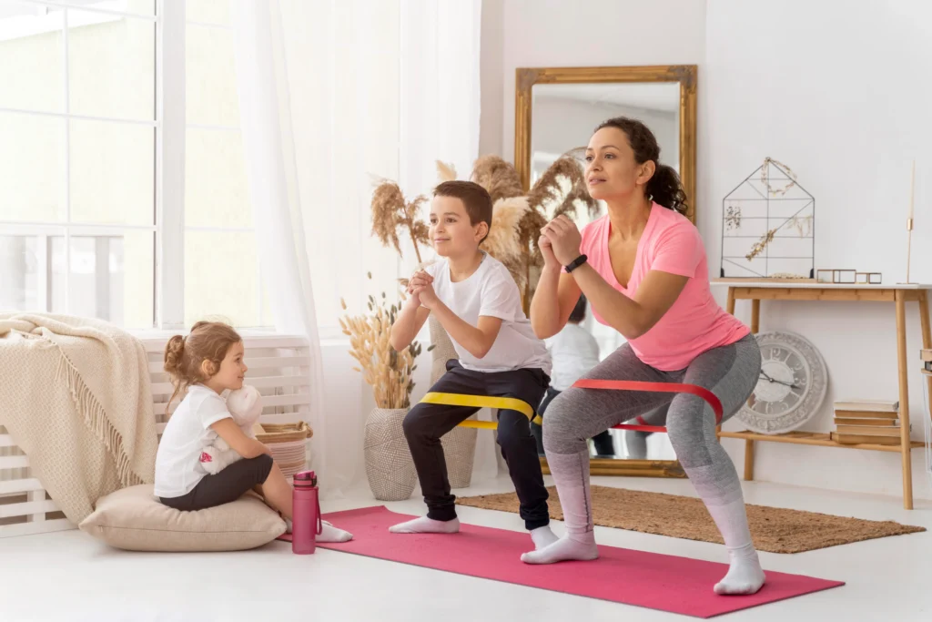 Physical Activity and Exercise - healthy lifestyle for families